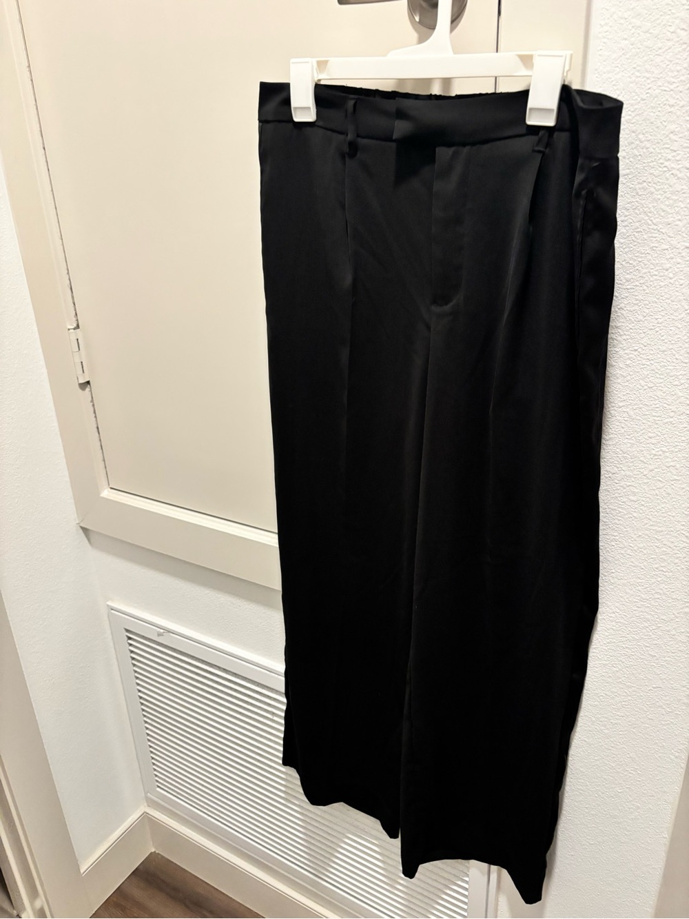 Classic Black Wide Leg Trousers